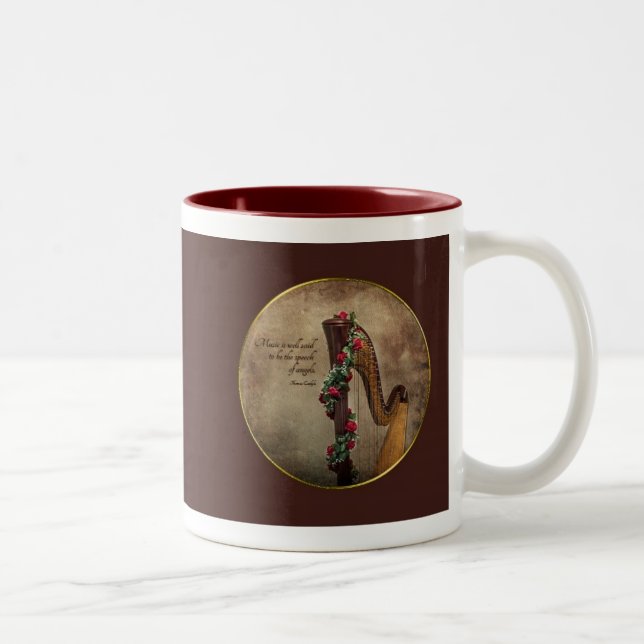 Taza de la arpa del pedal (Derecha)