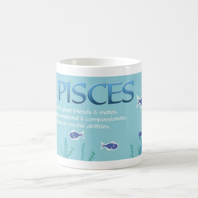 Taza de la astrología de Piscis (Centro)