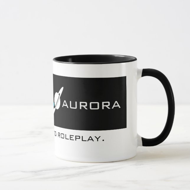 Taza de la aurora de la luna azul (Derecha)