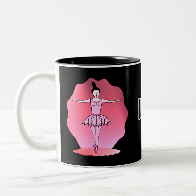Taza de la bailarina del baile (Izquierda)