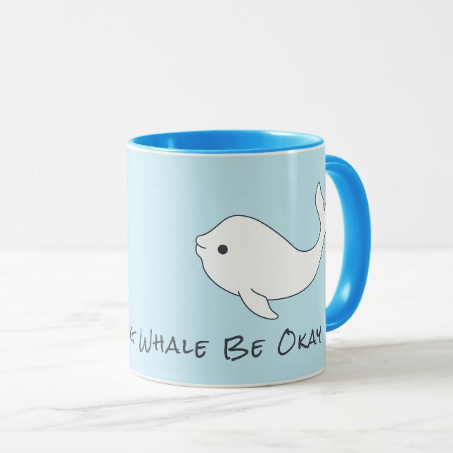 Taza de la ballena de la beluga (Anverso derecho)