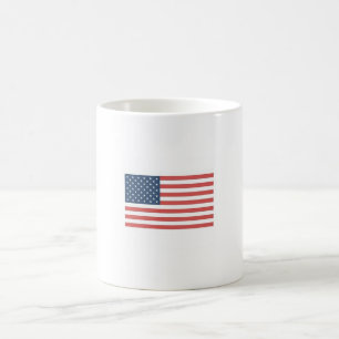 Taza de la bandera americana