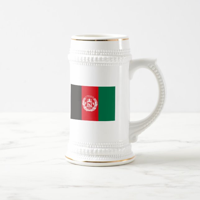 Taza de la bandera de Afganistán (Derecha)
