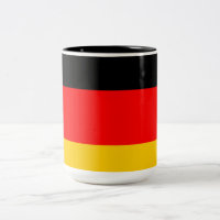 Taza de la bandera de Alemania