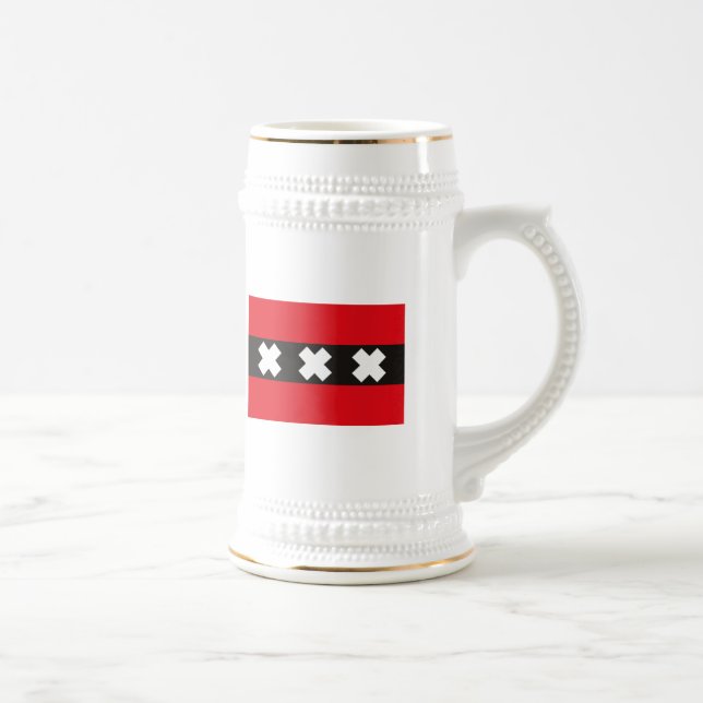 Taza de la bandera de Amsterdam (Derecha)