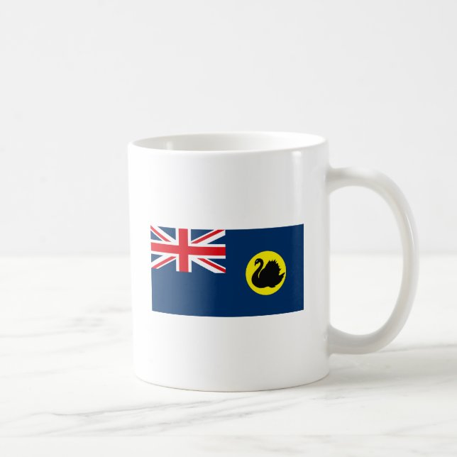 Taza de la bandera de Australia occidental (Derecha)