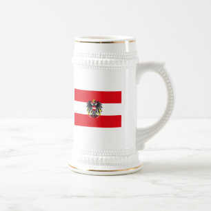 Taza de la bandera de Austria