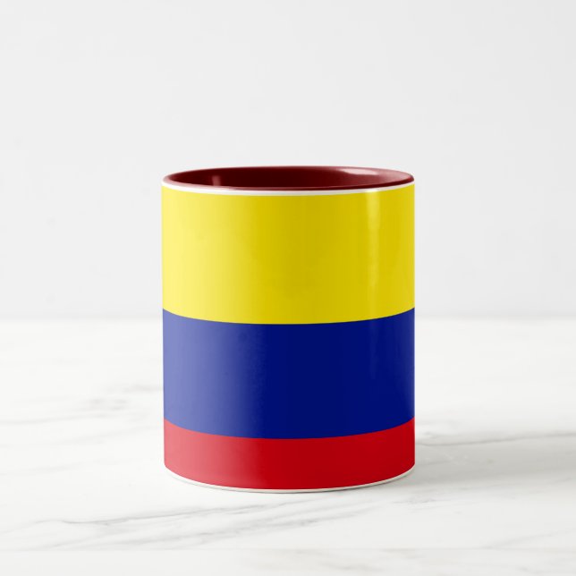 Taza de la bandera de Colombia (Centro)