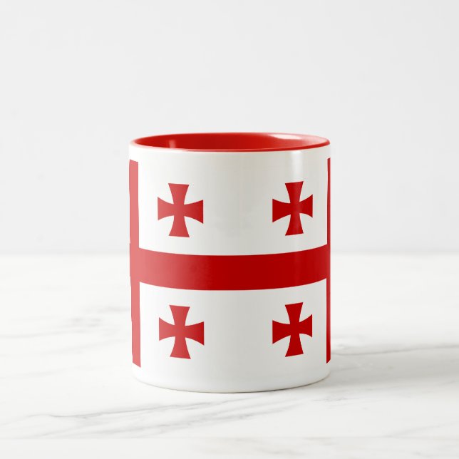 Taza de la bandera de Georgia (Centro)