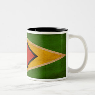 Taza de la bandera de Guyana