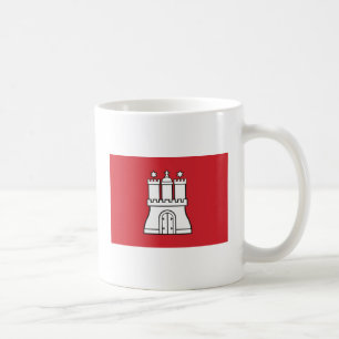 Taza de la bandera de Hamburgo