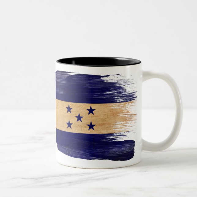 Taza de la bandera de Honduras (Derecha)