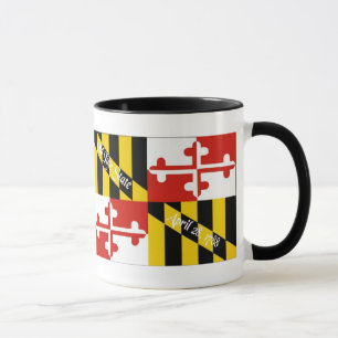 Taza de la bandera de Maryland