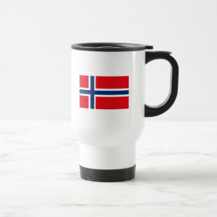 Taza de la bandera de Noruega