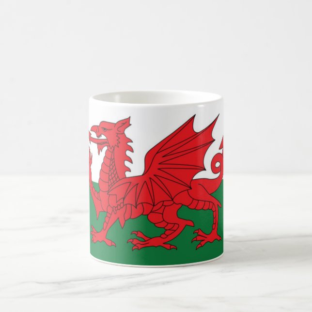 Taza de la bandera de País de Gales (Centro)