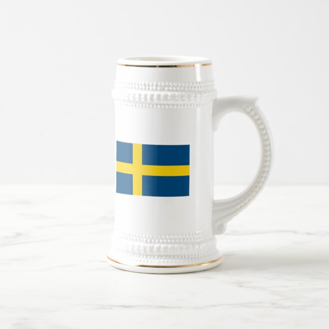 Taza de la bandera de Suecia (Derecha)