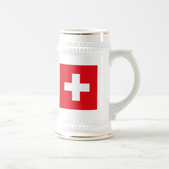 Taza de la bandera de Suiza (Derecha)