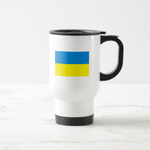 Taza de la bandera de Ucrania