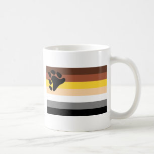 Taza de la bandera del oso