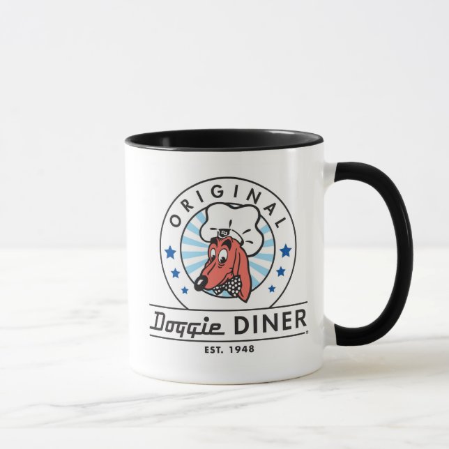 Taza de la bebida del COMENSAL del PERRITO (Derecha)