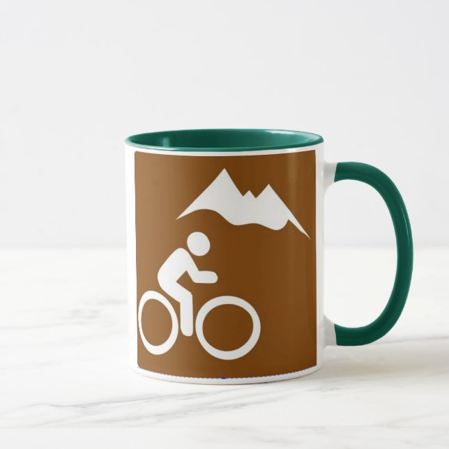 Taza de la bici de montaña (Derecha)