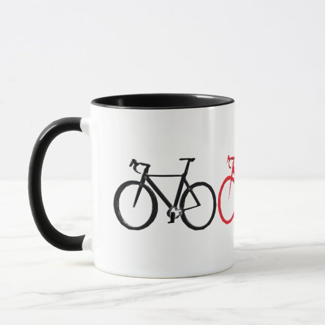 Taza de la bicicleta (Izquierda)