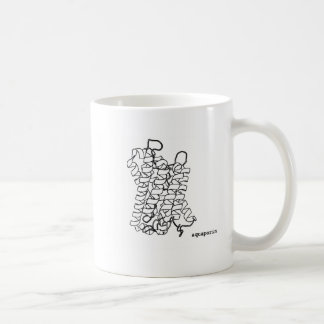 Taza de la bioquímica de la estructura de la