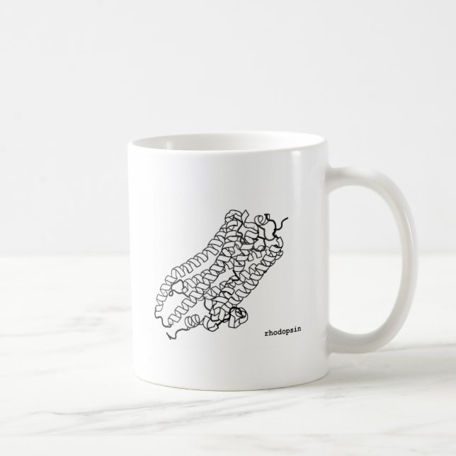 Taza de la bioquímica de la estructura de la (Derecha)