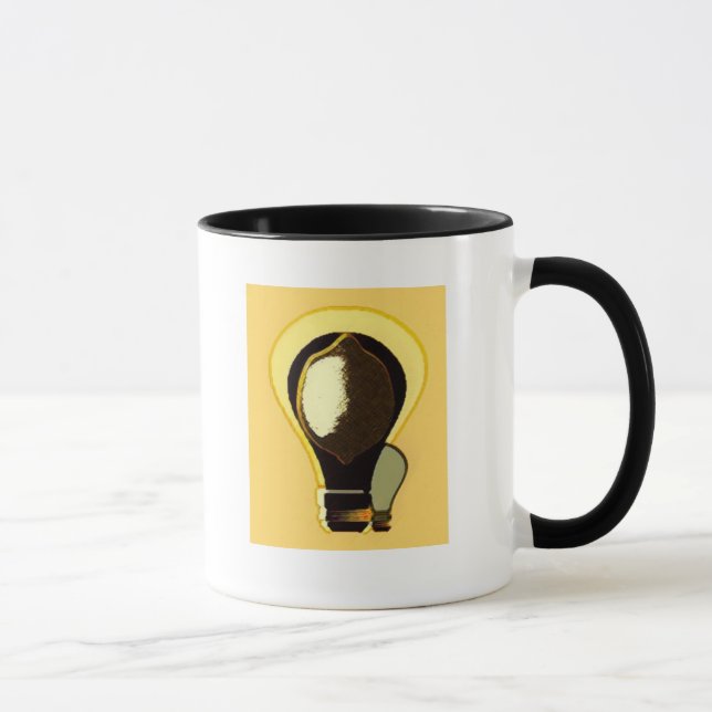 Taza de la bombilla del limón (Derecha)