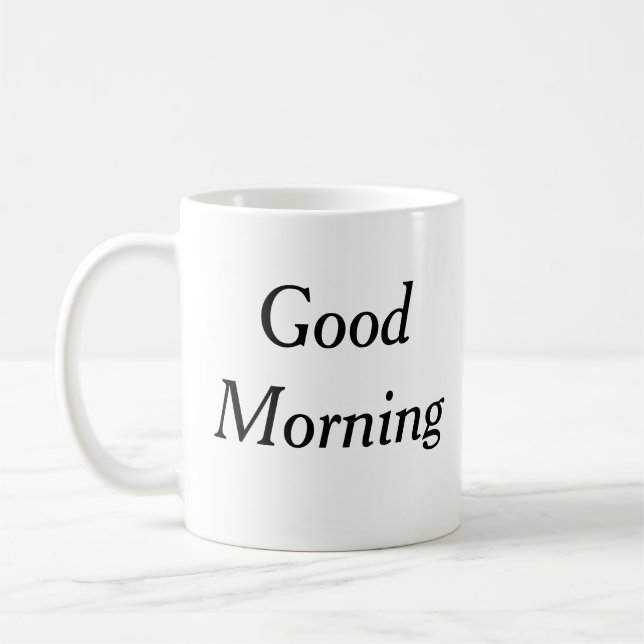 Taza de la buena mañana (Izquierda)