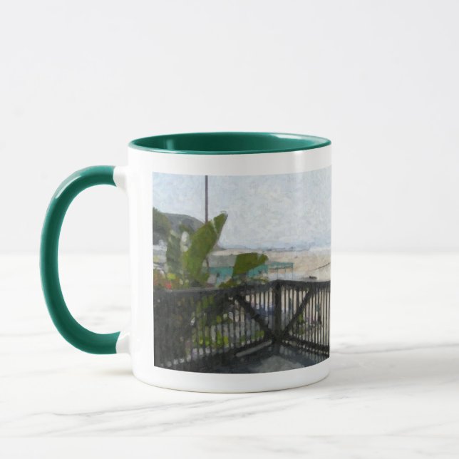 Taza "de la cabaña cristalina de la ensenada" (Izquierda)