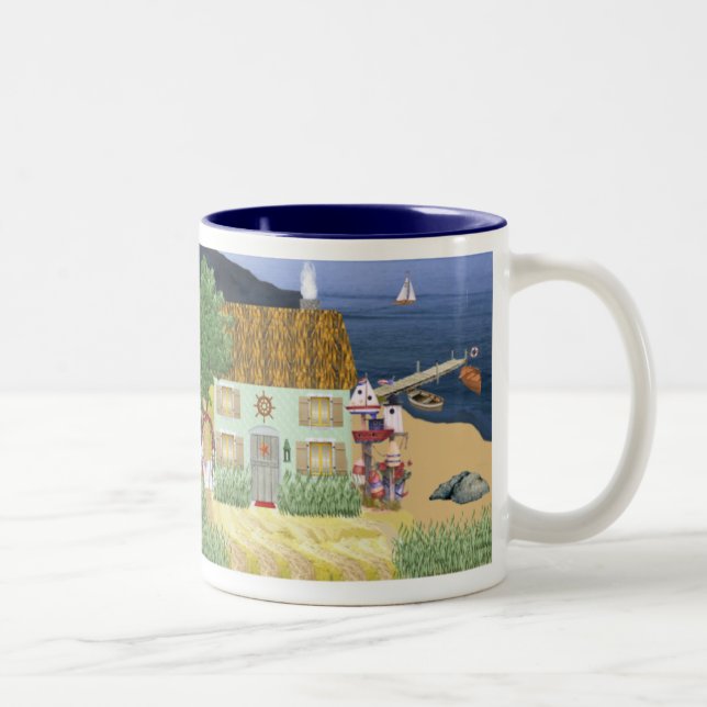 Taza de la cabaña de la playa (Derecha)