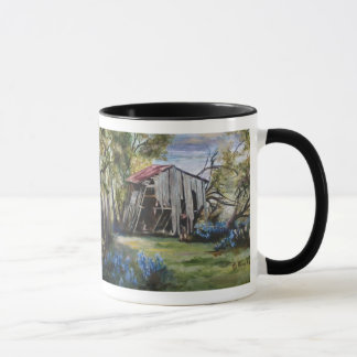 Taza de la cabaña del Bluebonnet