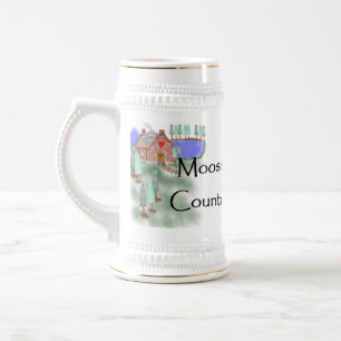 Taza de la cabina del país de los alces