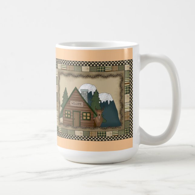 Taza de la cabina (personalice) (Derecha)