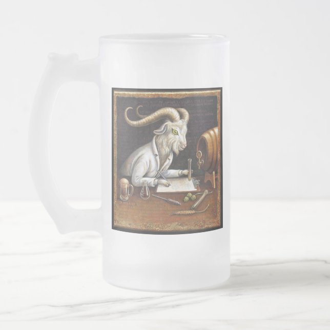 Taza de la cabra de la cerveza del arte: Cimología (Izquierda)