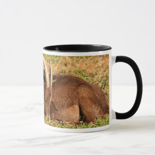 Taza de la cabra de la granja de la Luna Nueva el