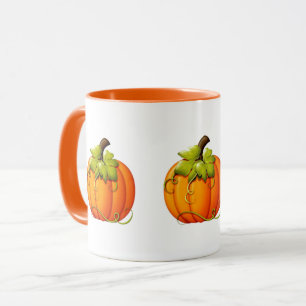 Taza de la calabaza de Halloween/de otoño