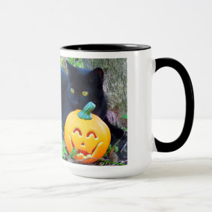 Taza de la calabaza de Lil Blackie