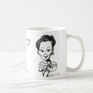 Taza de la caricatura de la cereza