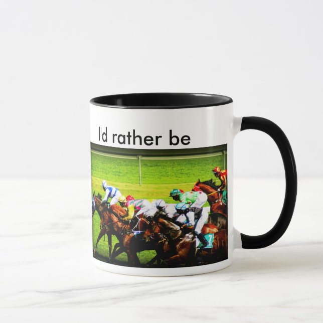 taza de la carrera de caballos (Derecha)