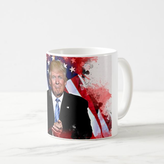 Taza de la celebración de Donald Trump (Anverso derecho)