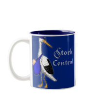 Taza de la central de la cigüeña
