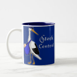 Taza de la central de la cigüeña