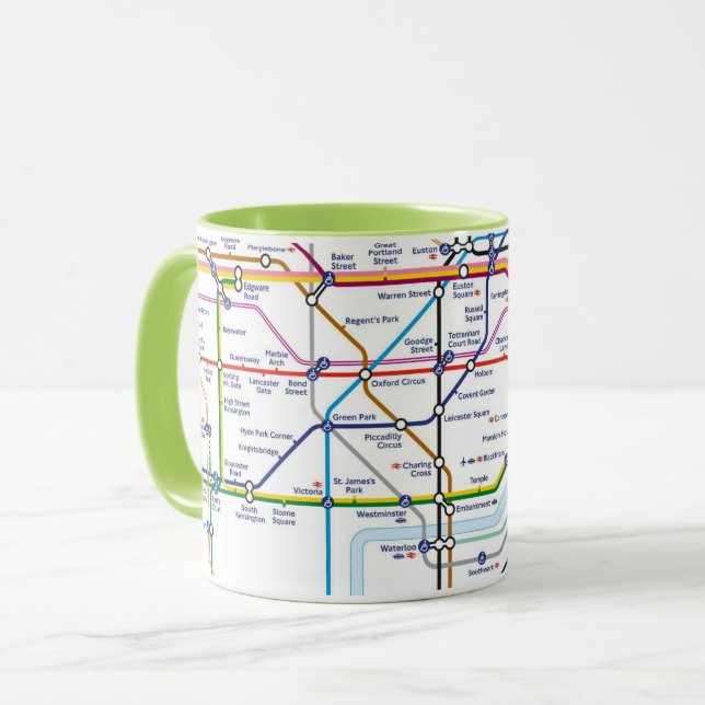 Taza de la central de Londres (Anverso izquierdo)