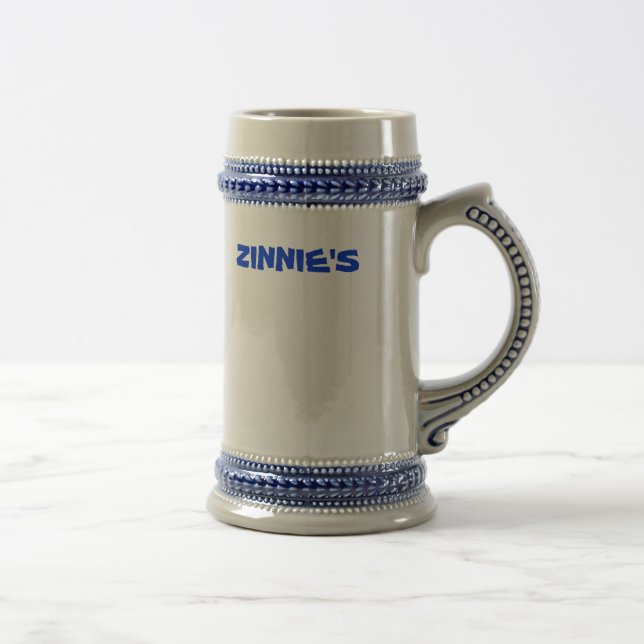 TAZA DE LA CERVEZA DE ZINNIE (Derecha)