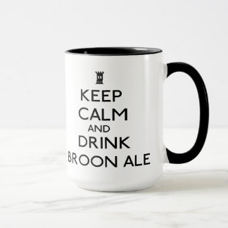 Taza de la cerveza inglesa de Broon