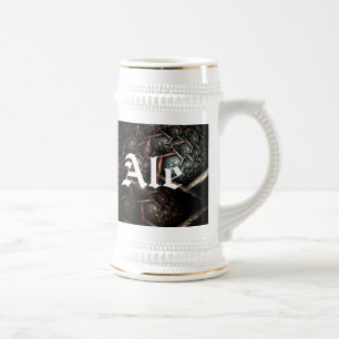 Taza de la cerveza inglesa del diseño de la