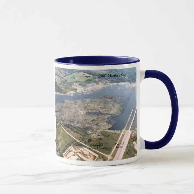 Taza de la chepa del molino de la (Derecha)
