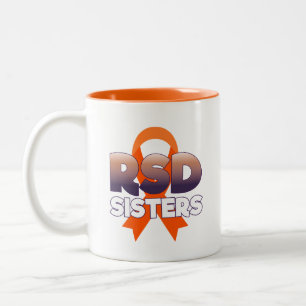 Taza de la cinta de las hermanas del pájaro RSD de